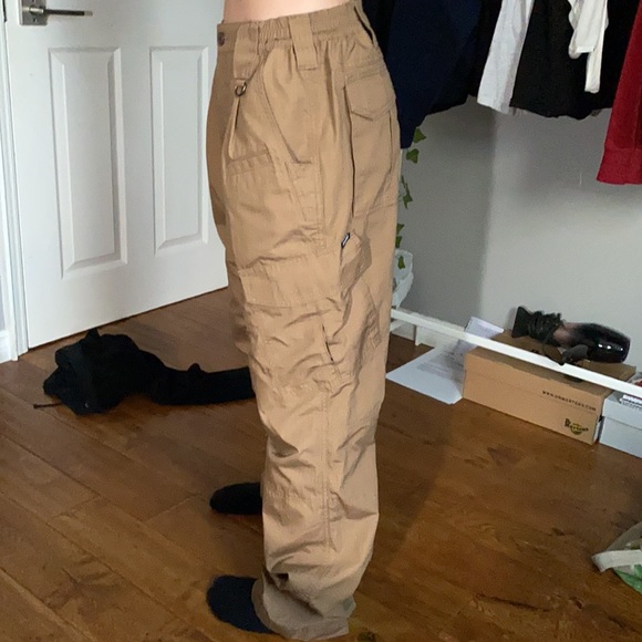 Cargo khaki brown pants - Picture 3 of 5